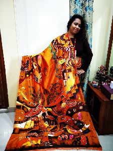 Hand Painted Saree