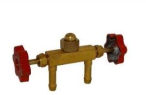 Brass Double Nozzle Valves