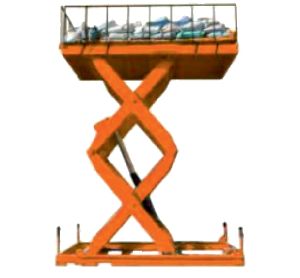 Cage Type Pit Mounted Goods Lift