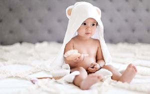 baby hooded towel