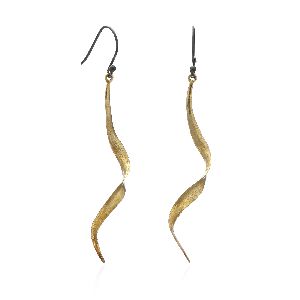 Metallic Brass Earrings (ABM-ET-14)