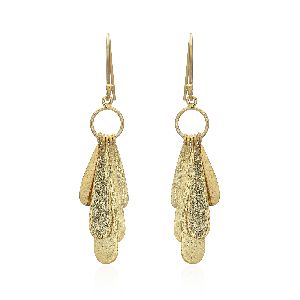 Metallic Brass Earrings (ABM-ET-26)