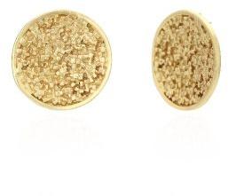 Metallic Brass Earrings (ABM-ET-51)