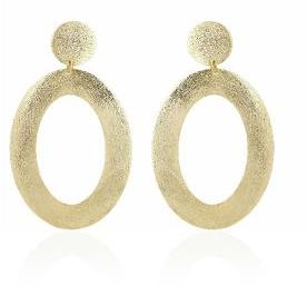 Metallic Brass Earrings (ABM-ET-9)