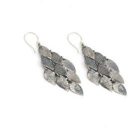 Metallic Silver Earrings (ASM-ET-20)