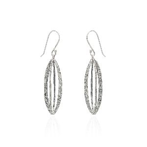 Metallic Silver Earrings (ASM-ET-21)