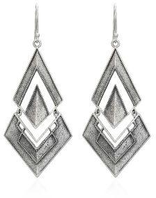 Metallic Silver Earrings (ASM-ET-28)