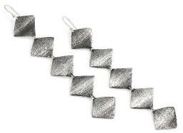 Metallic Silver Earrings (ASM-ET-35)