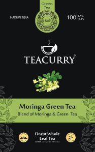 Moringa green tea leaves - 100g