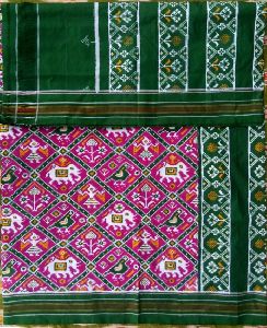 ikat silk saree