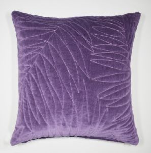 Velvet Embroidered Cushion Cover