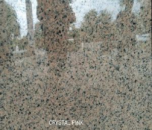 Crystal Pink Granite Slab