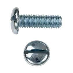 mild steel pan slotted screw