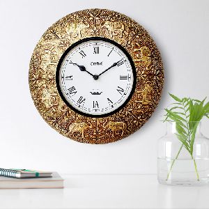 Brass Wall Clock