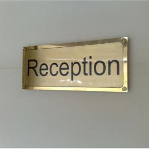 Brass Name Plate