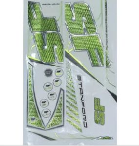 Chrome Color Cricket Bat Sticker