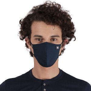 mobius elite navy blue dark grey reusable mask