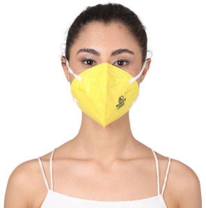 MOBIUS Ultrasoft KN 95 Mask Yellow