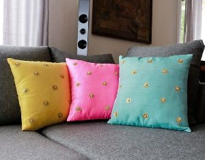 Embroidered Cushion Cover