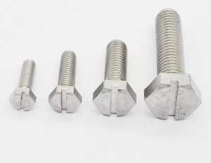 slotted hex bolt