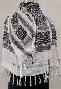 100% Cotton Jacquard Arafat Scarf