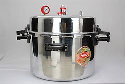 Jumbo Commercial Pressure Cooker 160 Ltr