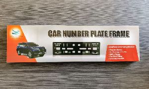 Four Wheeler Number Plate Frame