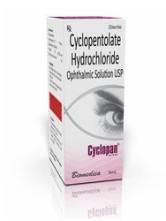 Cyclopentolate Hydrochloride Ophthalmic Eye Drops