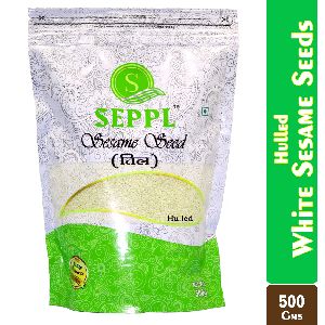 SEPPL White Hulled Sesame Seeds - 500 gms