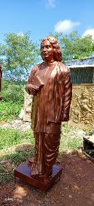 Brown Fiber Statue