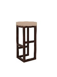 Rajtai Teak Finish High Bar Stool