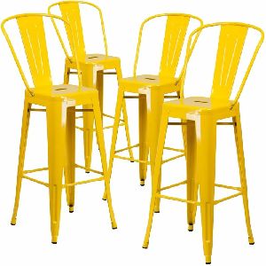 Set of 4 Bar Height Chairs