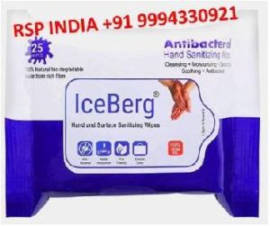 ICEBERG HAND AND SURFACE SANITIZING WIPES