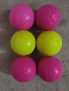 Solid plastic balls