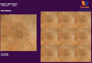 600x600mm Matt Series GVT-PGVT Vitrified Floor Tiles