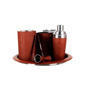 Stainless Steel Bar Set