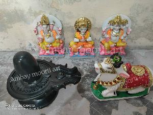 Marble Shiv Parivar Statue