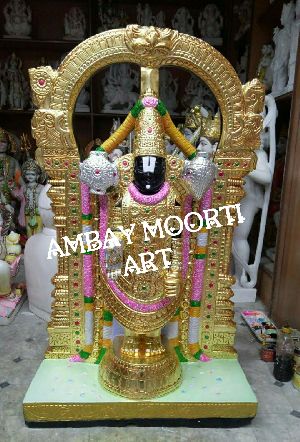 Marble Tirupati Balaji Statue