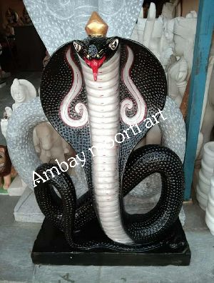 Marble Naag Devta Statue