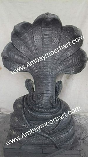 Marble Naag Devta Statue