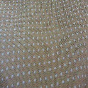 White PP Dot Coated Fabric