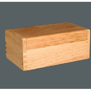 Plain Wooden Tea Box