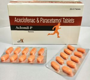 Aceclofenac & Paracetamol Tablets