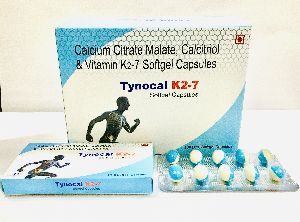 Calcium Citrate Malate, Calcitriol & Vitamin K2-7 Softgel Capsules