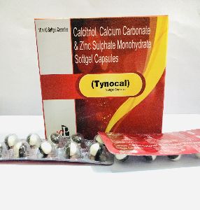 calcitriol calcium carbonate zinc softgel capsules
