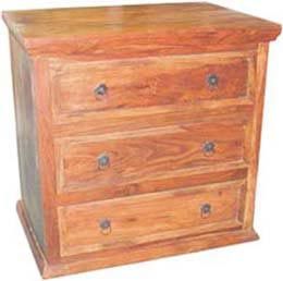 Wooden 3 Drawer Cabinet