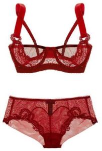 Net Bra & Panty Set