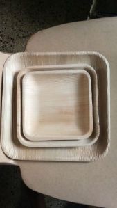 Areca Leaf Square Plate