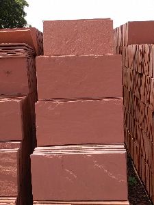 natural red sandstone tile