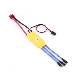 SHOPTRON 30A Brushless Motor Speed Controller RC Bec Esc for Quadcopter Plane Helicopter (Yellow)